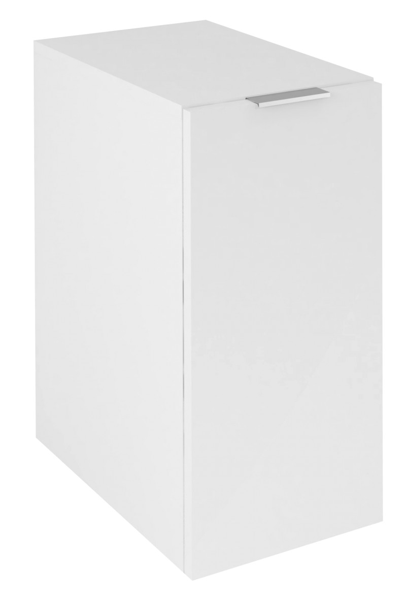 CIRASA skříňka spodní 30x64x46cm, koš na prádlo, bílá lesk CR318-3030