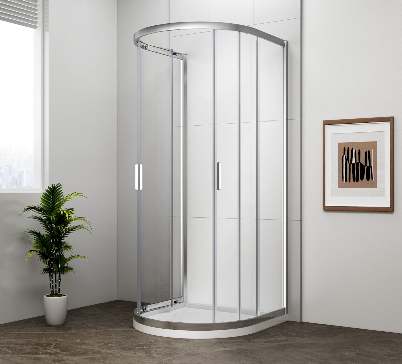 EASY půlkruhová sprchová zástěna 1000x1000mm EL4715