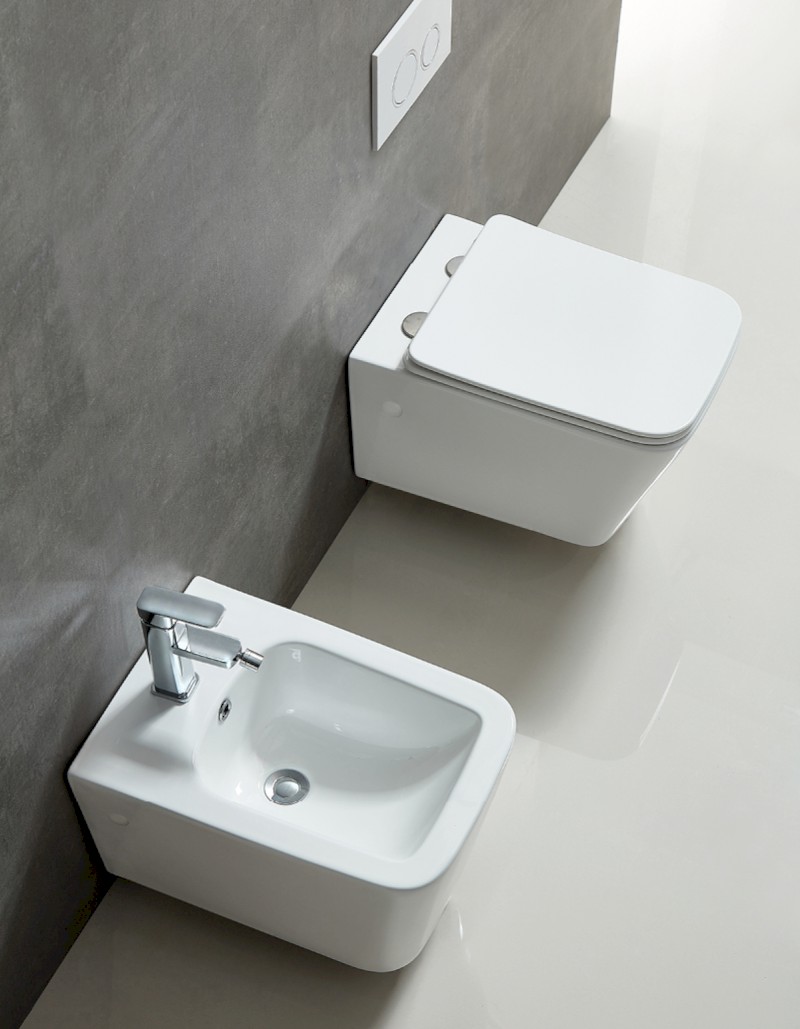 PORTO bidet závěsný, 36x52cm, bílá PZ4015