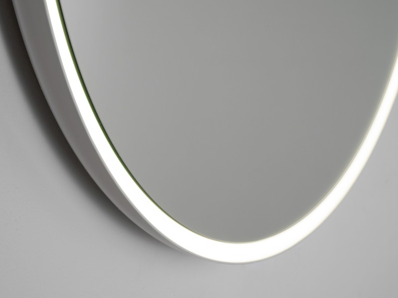 FLOAT kulaté zrcadlo s LED podsvícením ø 60cm, bílá 22559