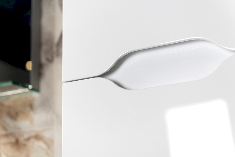 WAVE skříňka vysoká 35x140x30cm, levá/pravá, bílá WA245-3030