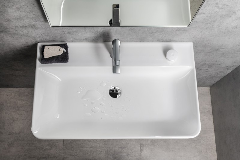 GALI keramické umyvadlo 80x48cm, bílá TU0174