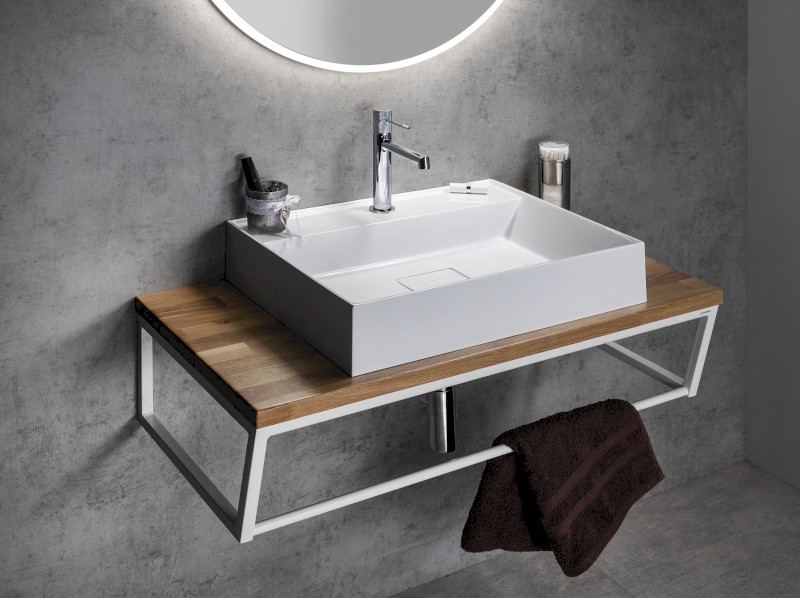 WOODY deska 906x28x463mm, masiv přírodní dub WDS900-70