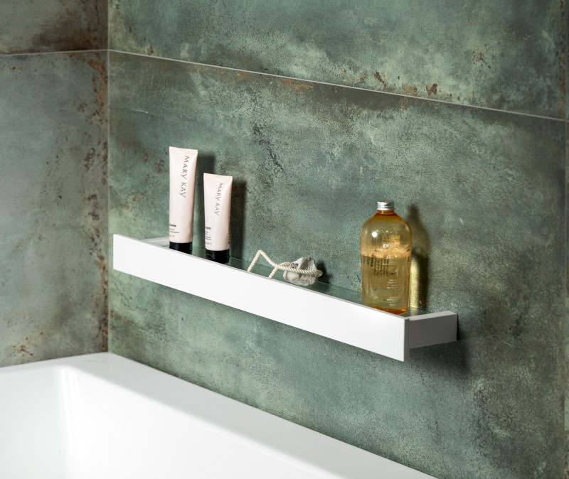 PATRON police s hrazdou 78cm, bílá PX785W