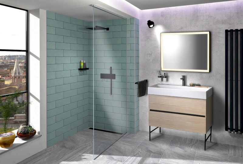 GODIVA umyvadlo, litý mramor, 96x44cm, bílá GU096