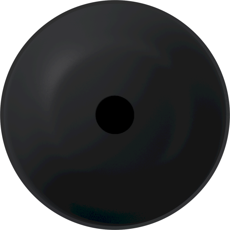 BANERA ROUND umyvadlo na desku, litý mramor, průměr 39cm, antracit mat 14337.51