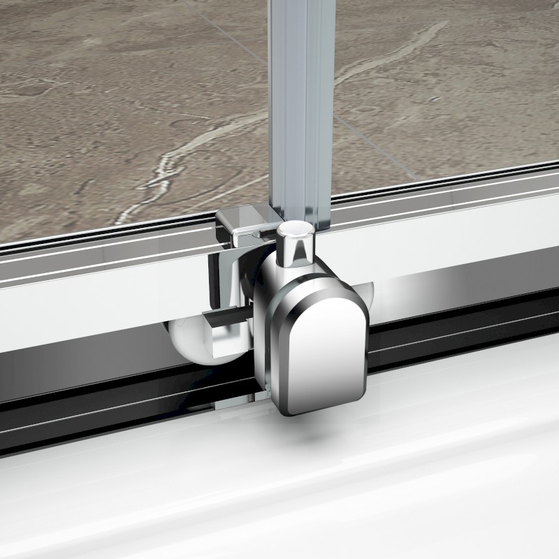 EASY čtvercová sprchová zástěna 900x900mm, čiré sklo EL5115