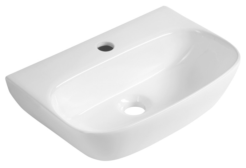 FLANNY keramické umývátko 46x31cm, bílá NP396