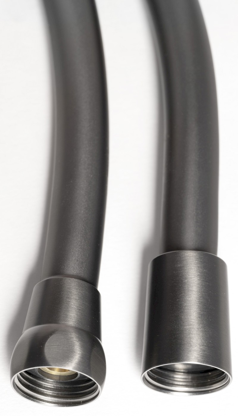 SOFTFLEX plastová sprchová hadice, 120cm, gun metal 1208-10GM