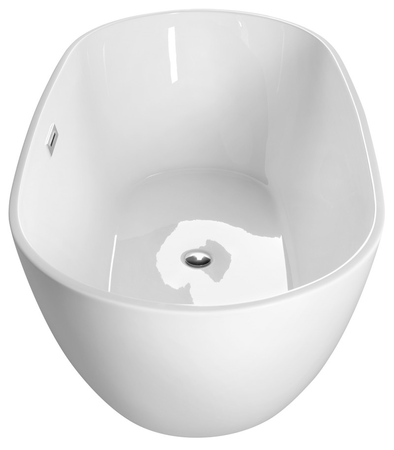 DOURO volně stojící vana, 150x82cm, bílá E1850