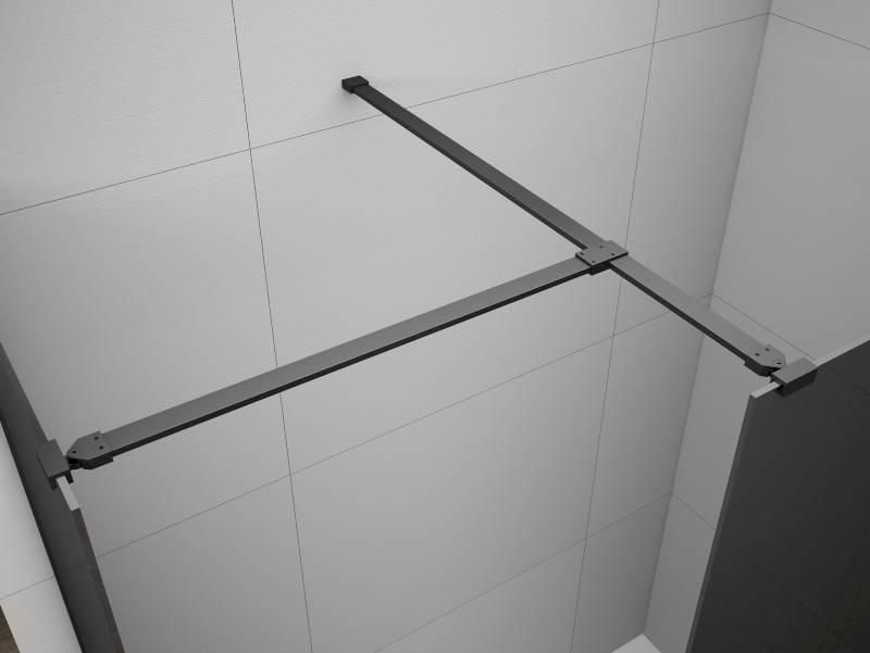 ESCA T- spojka vzpěr, černá ES7525