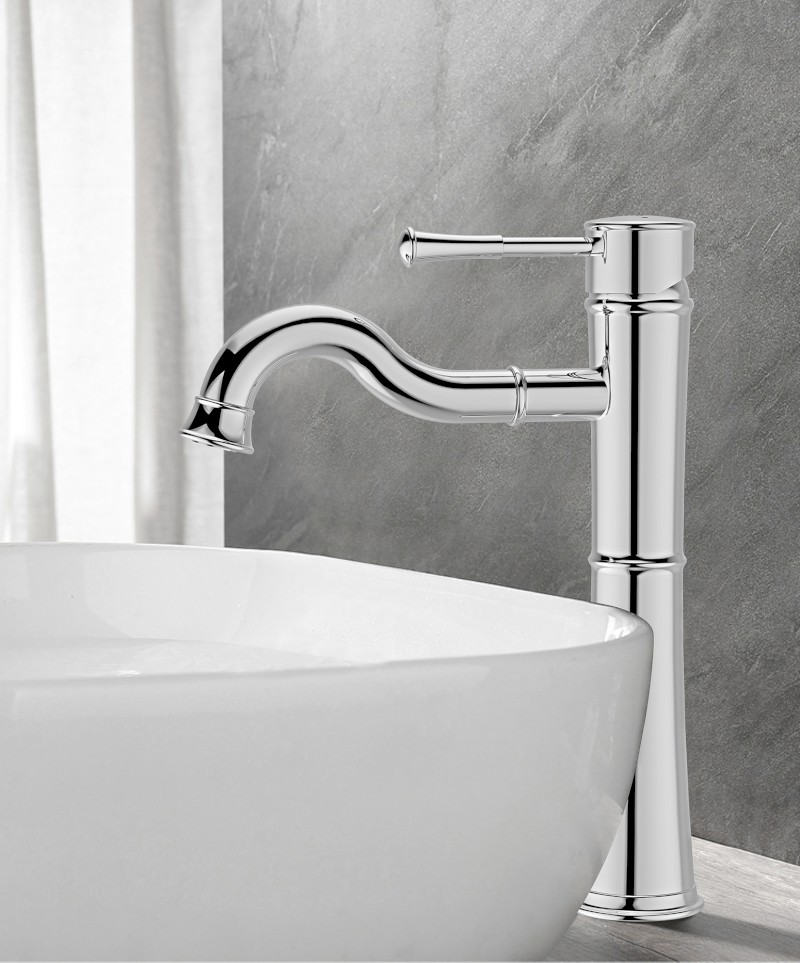 ATENA stojánková umyvadlová baterie vysoká, chrom ZB006