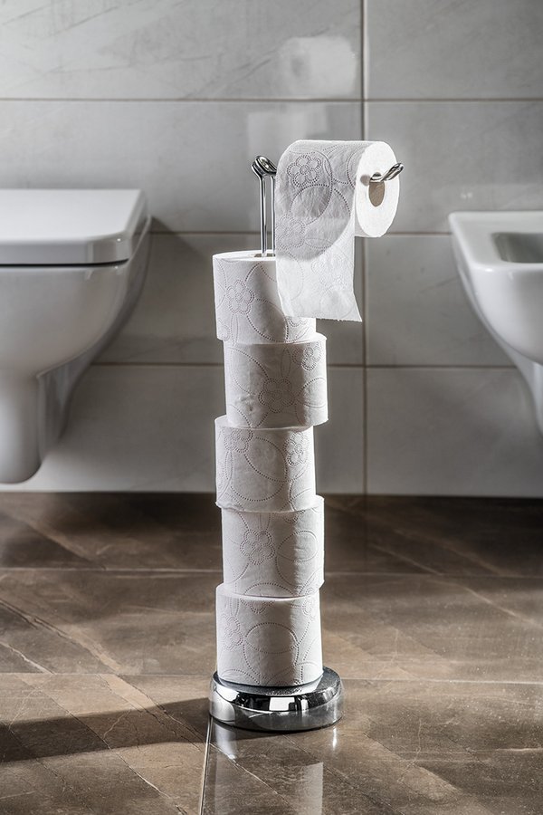 MINU stojan na toaletní papíry, chrom MU37