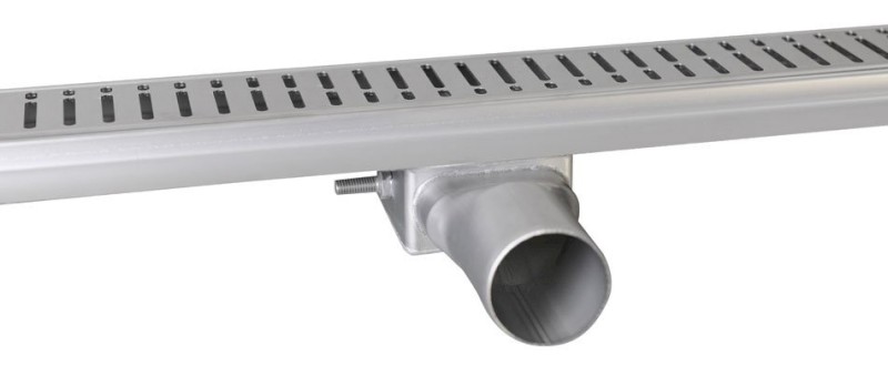 MANUS ONDA nerezový podlahový žlab s roštem, L-750, DN50 GMO13