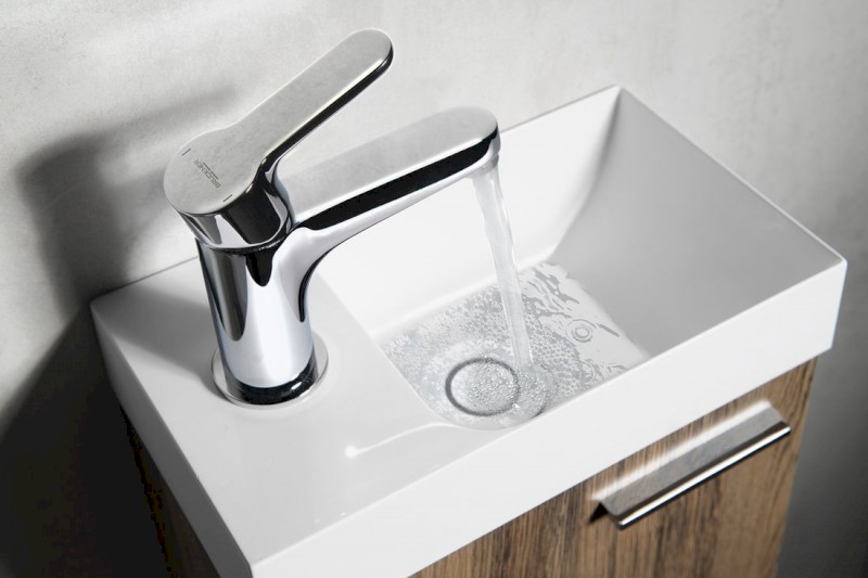 SIEGER stojánková umyvadlová baterie, výška 126mm, chrom 914.001.1