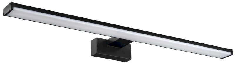 CHICAGO XL LED svítidlo, 600x120mm, 12W, 230V, IP44, plast, černá mat AU470