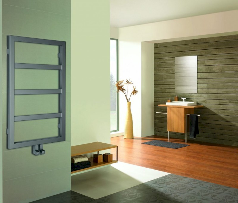 DENALI otopné těleso 550x904 mm, stříbrná strukturální DN609SS