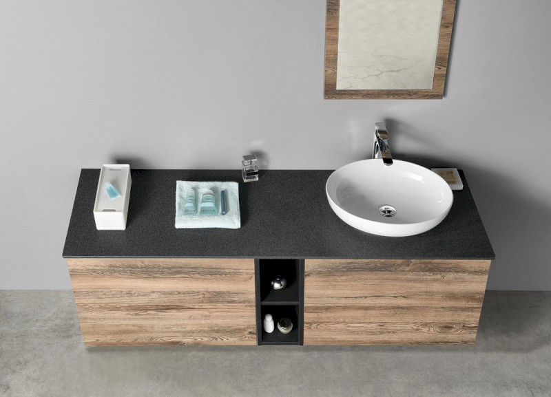 TREOS skříňka zásuvková 110x53x50,5cm, dub Polar TS115-1010