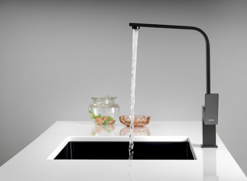 FRACTO stojánková dřezová baterie, gun metal FA125GM