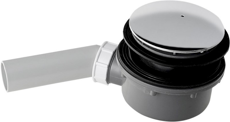 RETRO vaničkový sifon, průměr 90mm, DN40, krytka chrom 905601