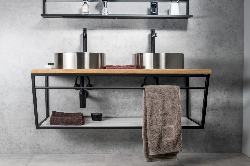 WOODY deska 1206x28x463mm, masiv přírodní dub WDS120-70