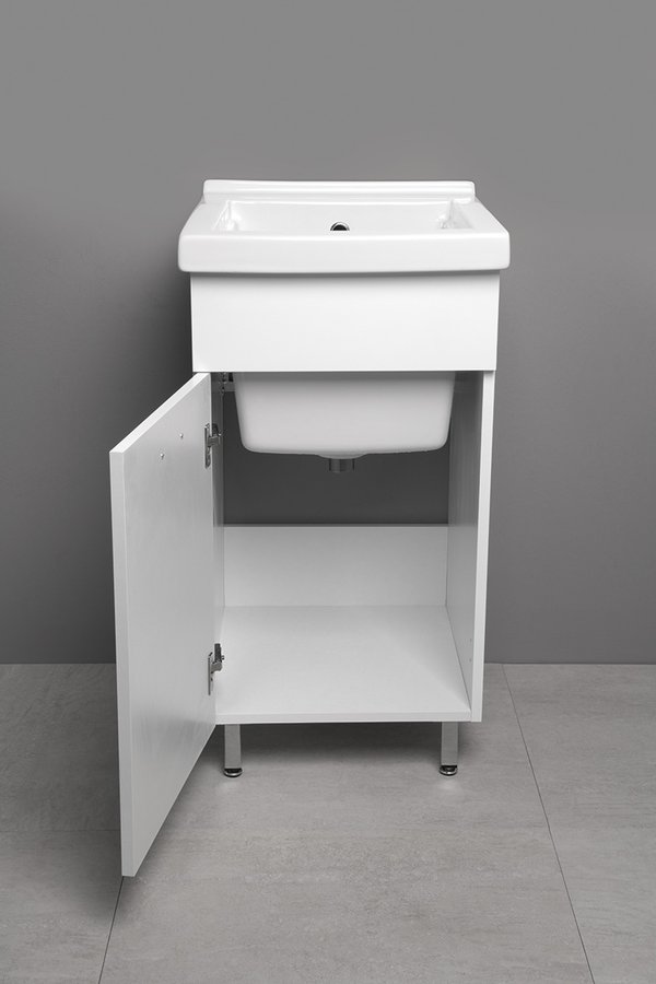 Skříňka pod výlevku 43x70x49,6cm, bílá 57034