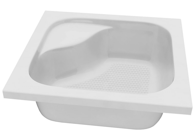 Sprchová vanička akrylátová, čtverec 90x90x30cm, včetně nožiček C99