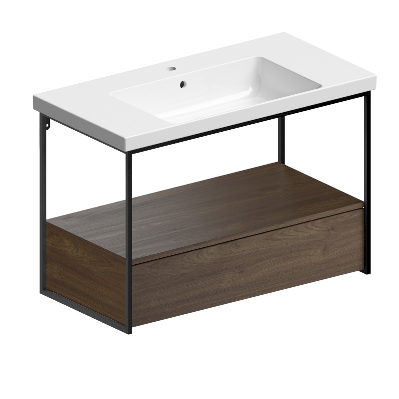 NORM keramické umyvadlo 100x50cm, bez otvoru, bílá ExtraGlaze 8633011