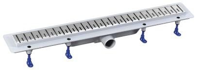 KLAVER podlahový žlab s nerezovým roštem, L-810, DN50 73731