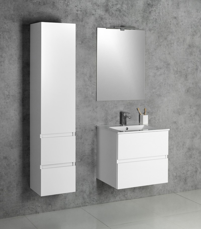 SLIM keramické umyvadlo, nábytkové, 70x46,5cm, bílá 1601-70