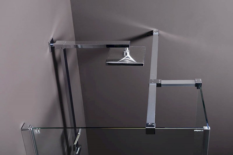 Doplňková vzpěra k MSBR1, 800 mm, chrom MSBR4