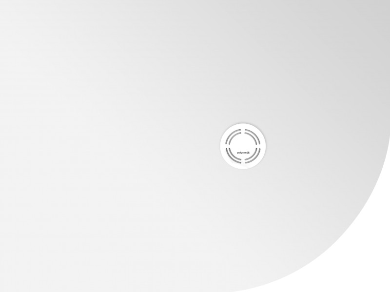 FLEXIA vanička z litého mramoru čtvrtkruh, s možností úpravy rozměru, 120x90cm, R550, levá 91371