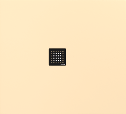 FLEXIA vanička z litého mramoru s možností úpravy rozměru, 110x100cm, béžová mat 72922.81