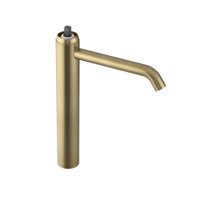 ULTRAMIX tělo stojánkové umyvadlové baterie vysoké, prodloužená hubice, zlato mat UT007G-1