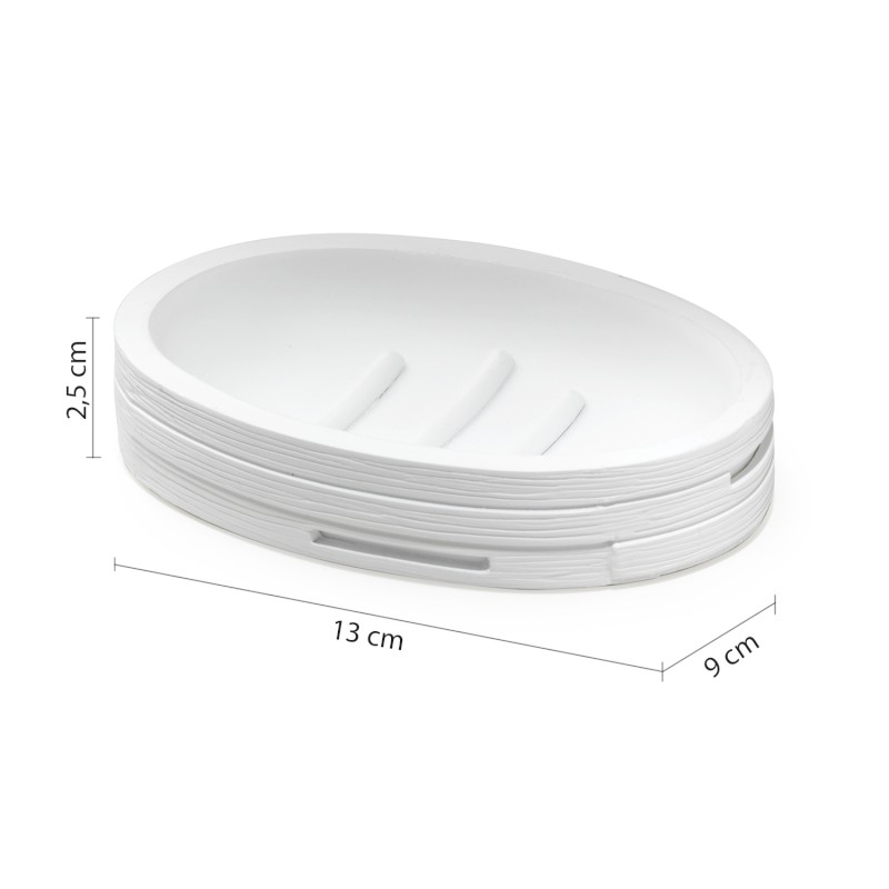 HELEN mýdlenka na postavení, bílá HE1102