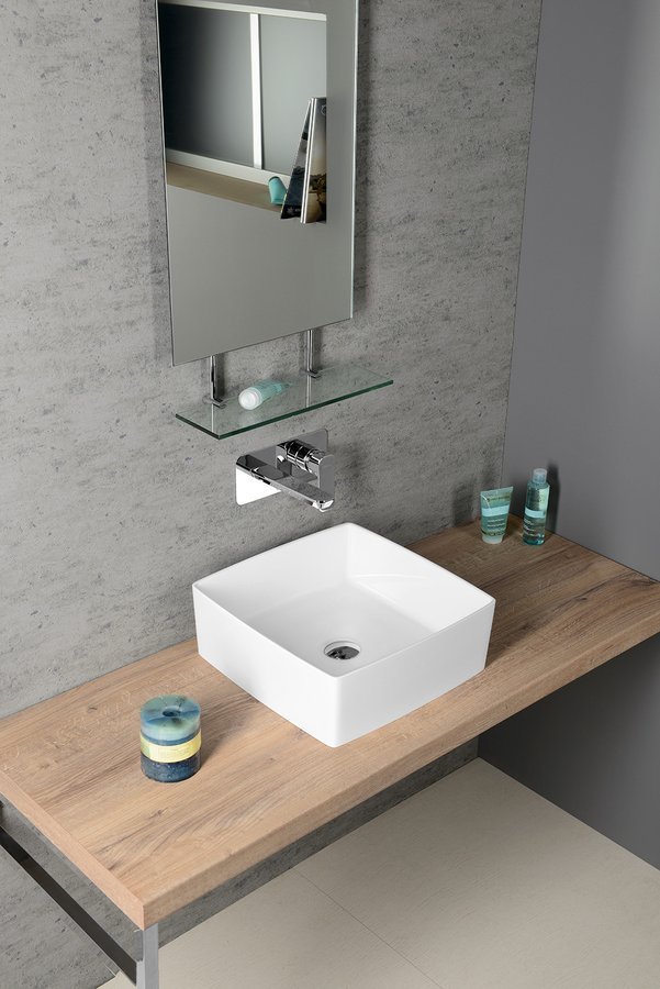 AVICE deska pod umyvadlo 60x50cm, tl.5cm, dub Rover AV64