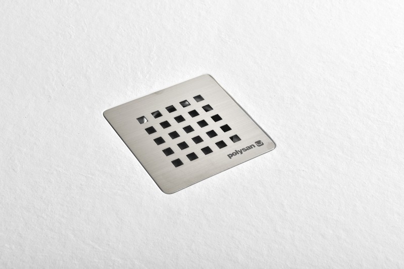 TRENECA vaničkový sifon, průměr 90mm, DN40, krytka nerez 84999