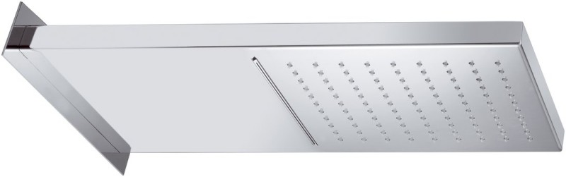 Nástěnná hlavová sprcha s kaskádou, 500x200mm, nerez lesk DC562