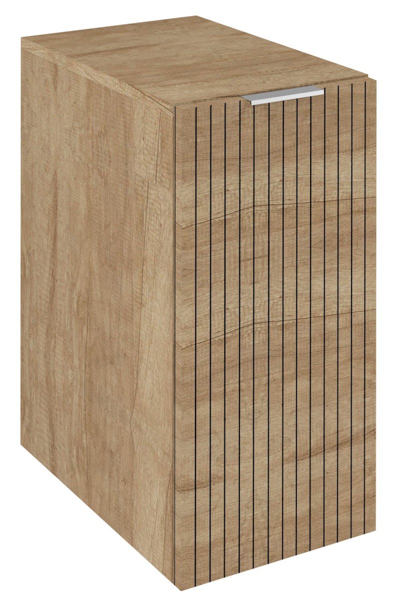 CIRASA STRIP skříňka spodní 30x64x46cm, koš na prádlo, dub alabama CR318-2322