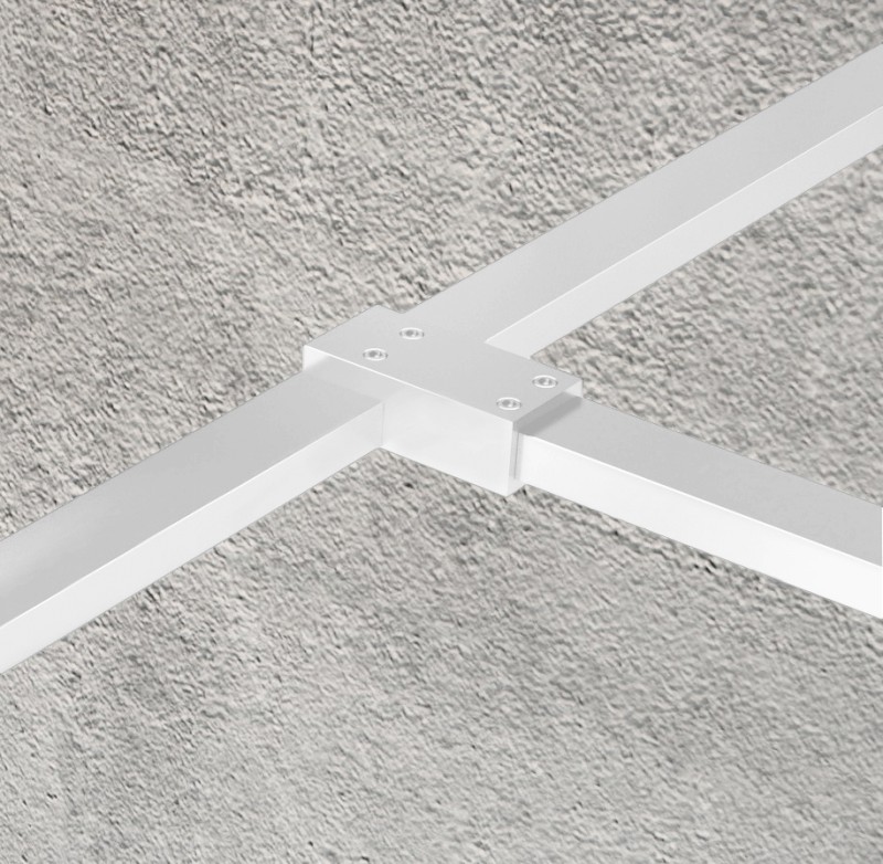 VARIO T- spojka vzpěr, bílá mat GX2315