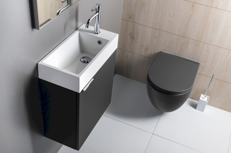 LATUS IV umyvadlová skříňka 49,5x50x25cm, antracit matný LT410-3434