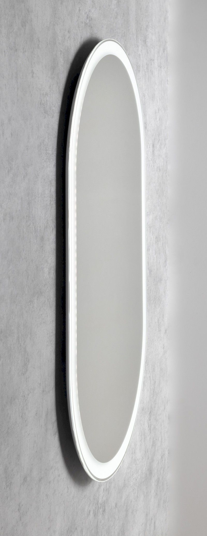 PARGA oválné zrcadlo s LED osvětlením 60x100cm PG600