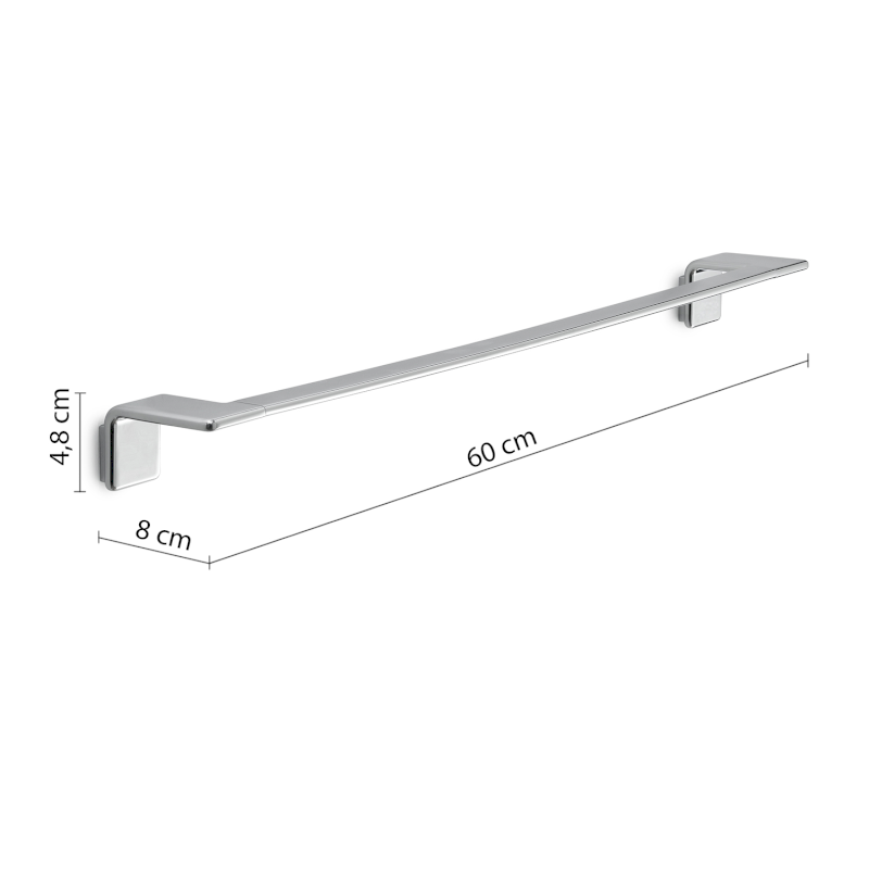 IL GIGLIO držák ručníků 600mm, chrom A9216013