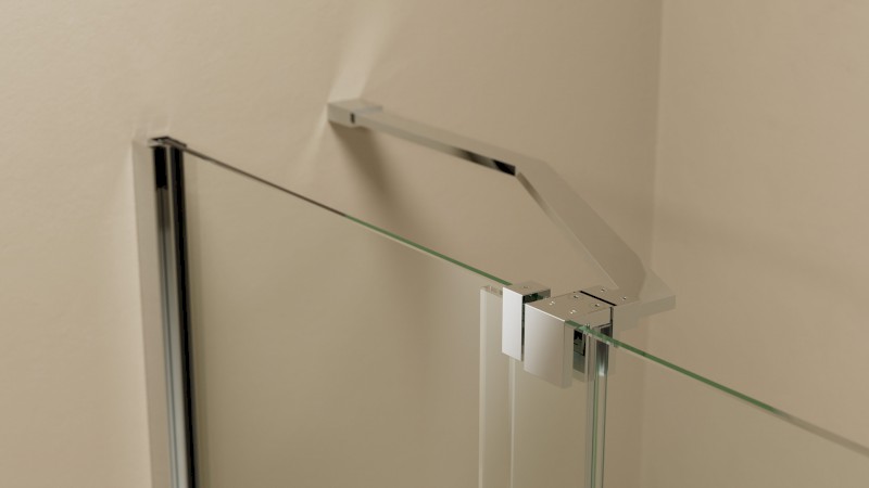 ROLLS vanová zástěna 1200x1500mm, čiré sklo BS-R120