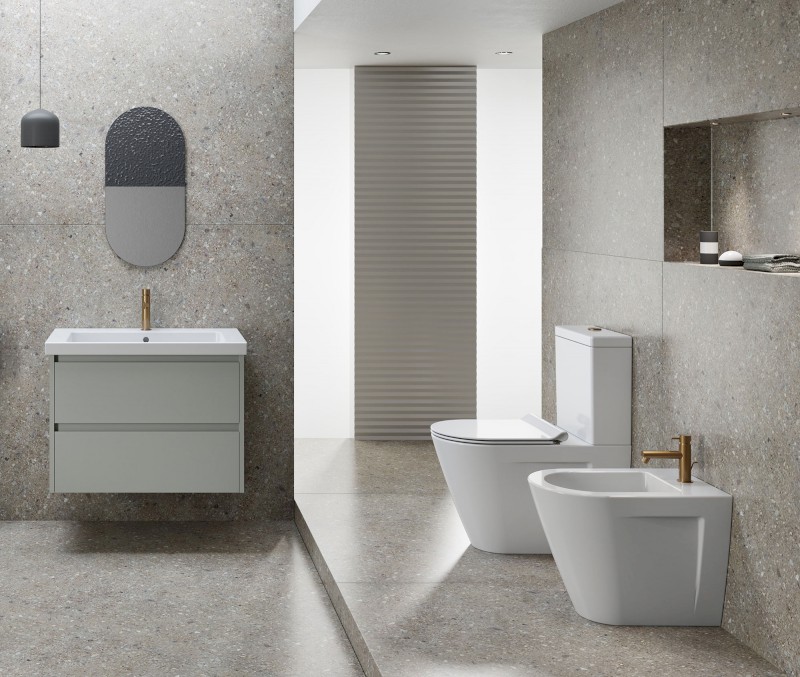 NORM keramické umyvadlo 80x50cm, bílá ExtraGlaze 8634111