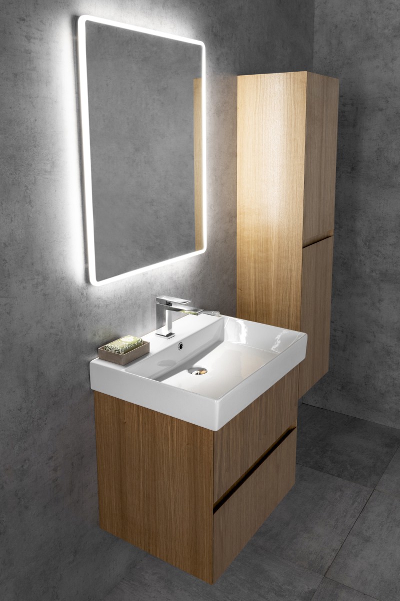 KARE 60 keramické umyvadlo nábytkové 60x46cm, bílá 17060