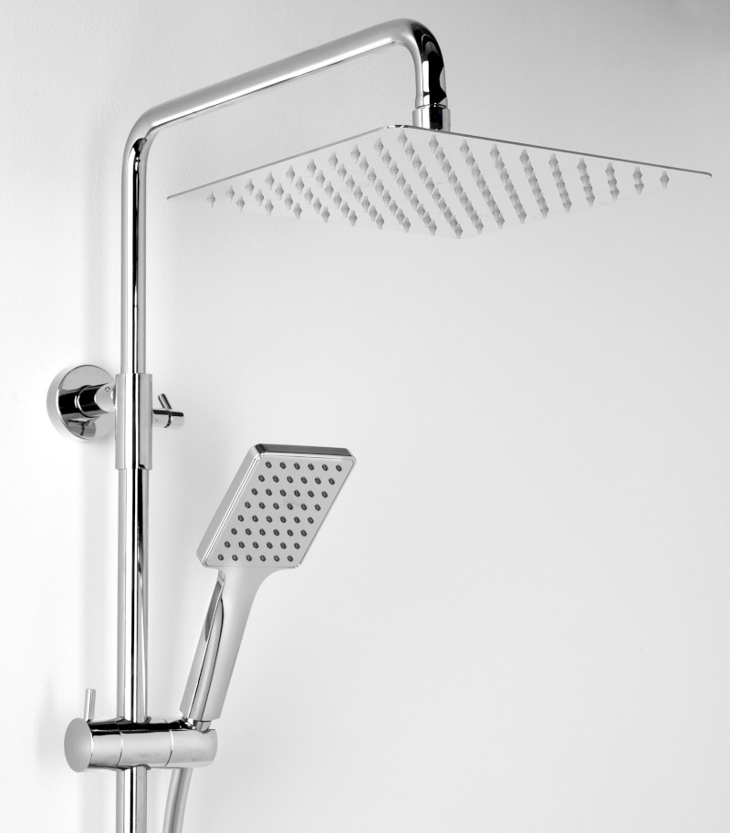 CUBEMIX sprchový sloup s pákovou baterií, chrom CM139