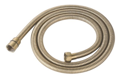 POWERFLEX kovová sprchová hadice, 150cm, světlé zlato mat FLEX150GBL