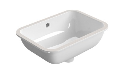 PURA/CLASSIC keramické umyvadlo pod desku 35x50cm, bílá ExtraGlaze 724711