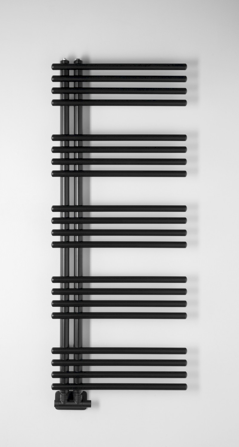 NYMPHA otopné těleso 500x1250mm, černá mat LLN125B